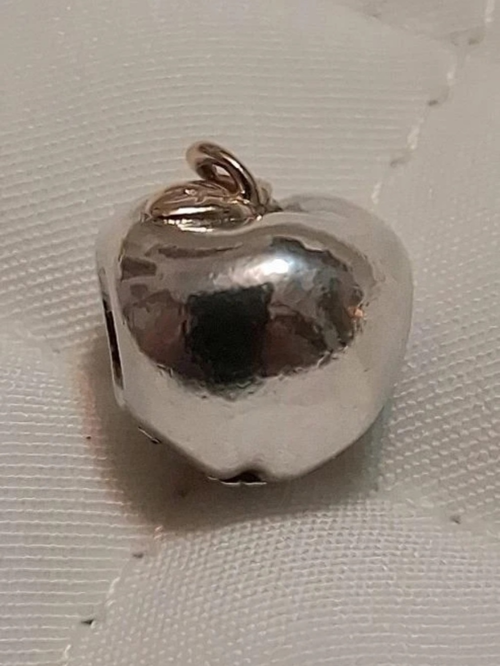Authentic Pandora Apple Of My Eye Charm, 791026, Two Tone, S925 ALE